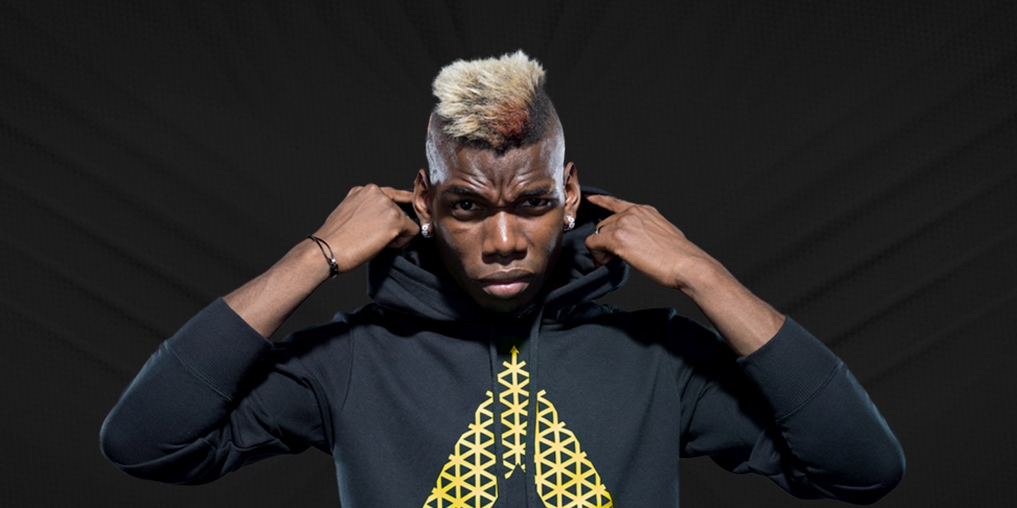 Les nouveaux crampons Or de Pogba