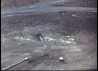 Nuclear Bomb Test Subsidence Crater Formation