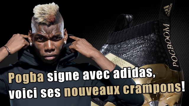 Paul Pogba signe chez adidas ! Voici ses nouveaux crampons