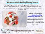 Choose the best for affordable wedding coordination services in Cayman Islands