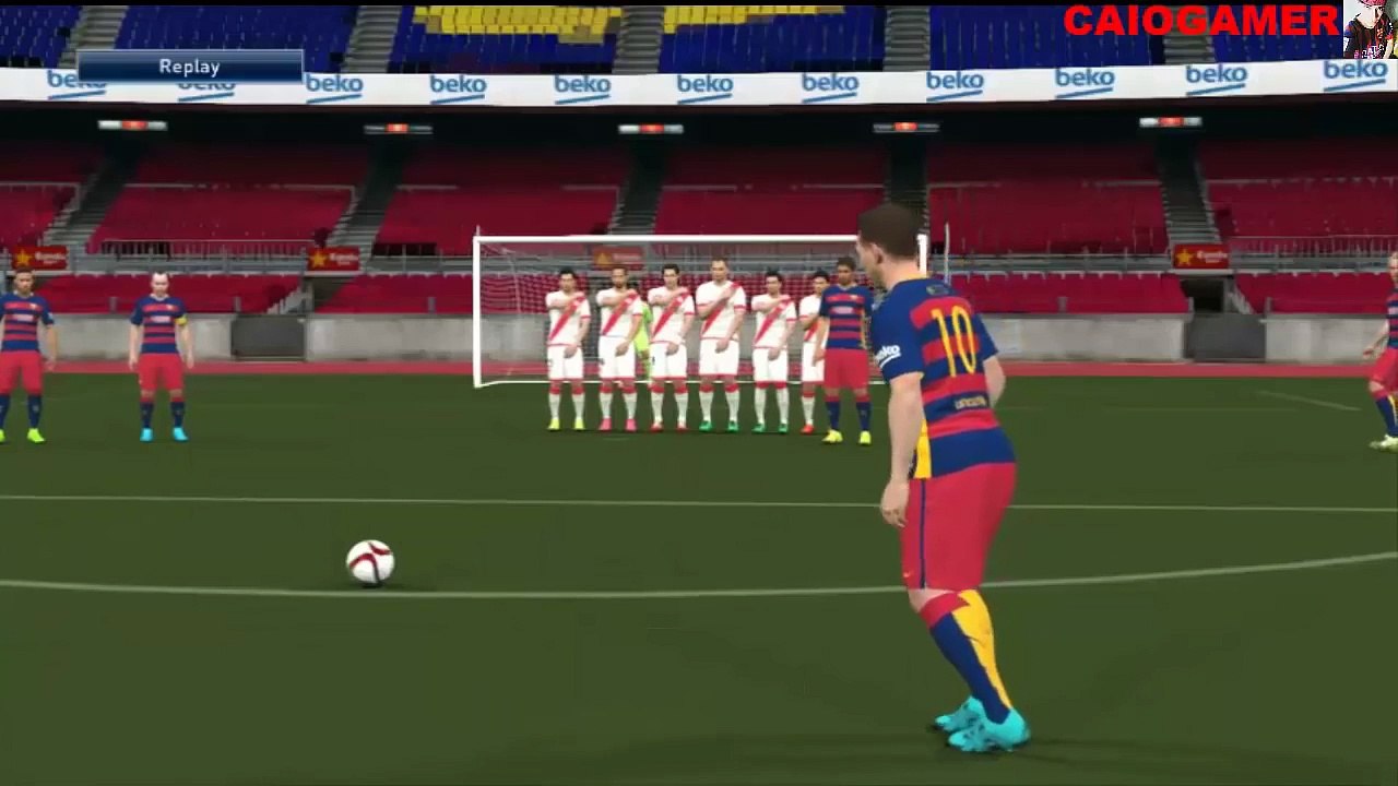 PES 2016 TUTORIAL COMO BATER FALTA XBOX 360 XBOX ONE PC