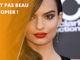 Emily Ratajkowski se prend pour Kim Kardashian