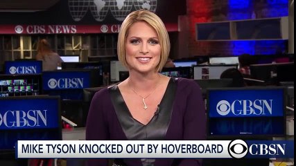 Mike Tyson's hoverboard fail and fall  Historical Boxing Matches