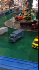 プラレールの巨大ジオラマ タカラトミー Tomy Train Setting & layout at Kids Carven - プラレール - Plarail (00006)