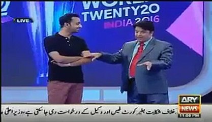 Umar Sharif & ARY Team Dancing & Celebrating India’s Defeat