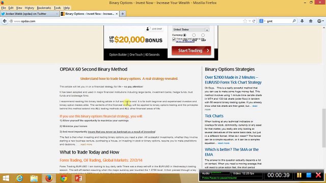 Binary Option Trading Proven Strategy 3350 Profit [Binary Option Trading 2016]