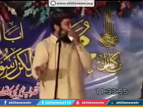 Sunni Reciter, Reciting a Manqabat on Bibi Zehra a.s
