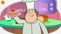 Pat A Cake Bakers Man Animated Engilsh Kids Nursery Rhymes | Cartoon Songs in HD For Chil