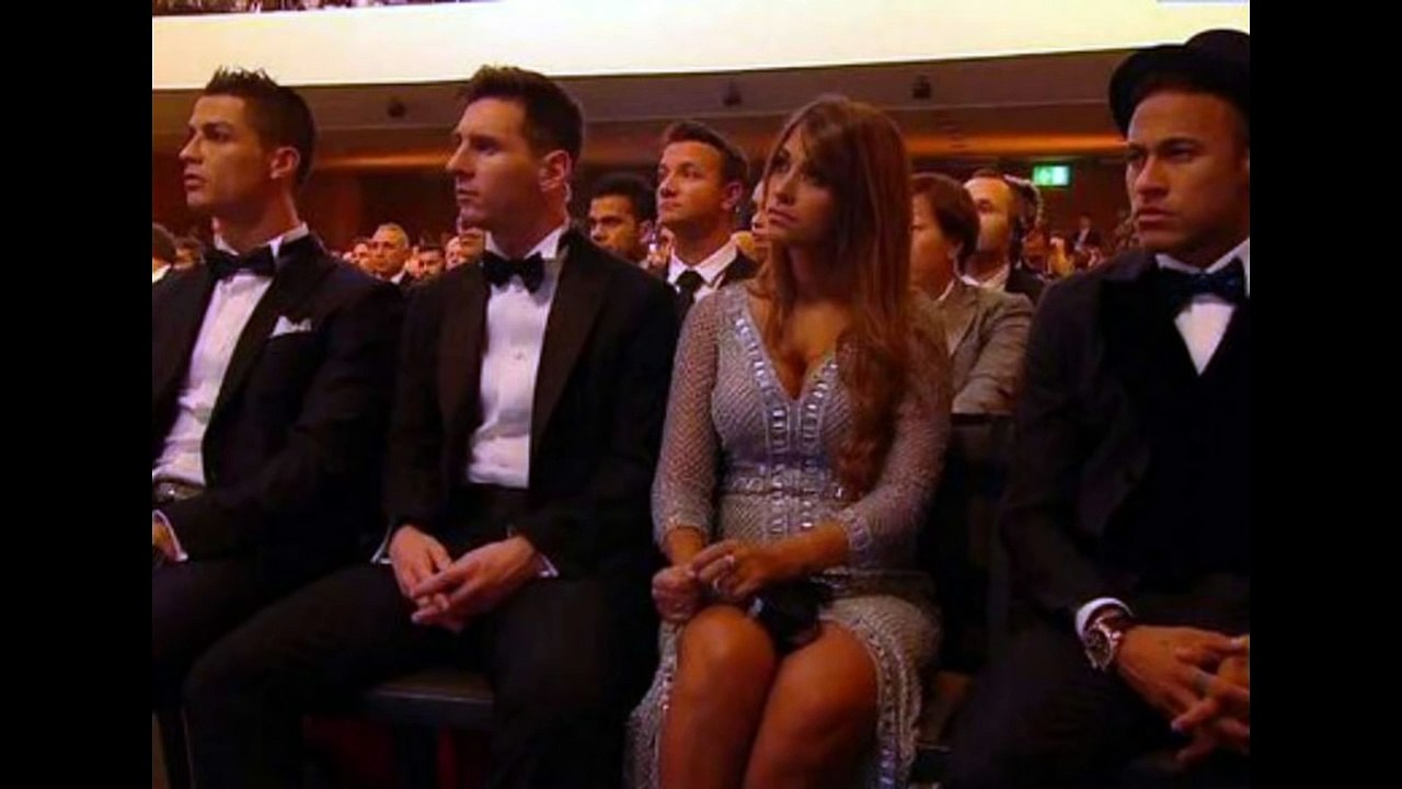 el portugués cristiano ronaldo quería ligar ala novia de messi