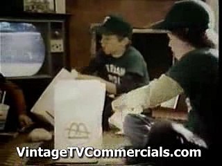 Mcdonalds Little Sister Commercial 1980's