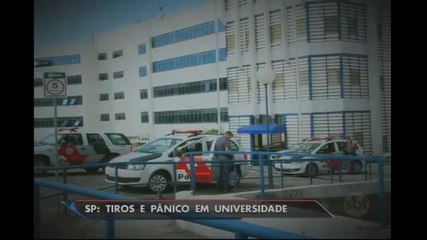 SP: Bandidos invadem universidade e trocam tiros com a polícia
