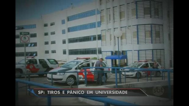 SP: Bandidos invadem universidade e trocam tiros com a polícia