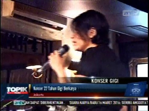 Konser 22 Tahun Band GIGI Berkarya