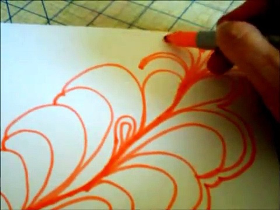 Quilting Drag-Queen style Feathers with Maddie