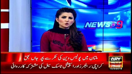 Child dies after being hit by police van in Multan