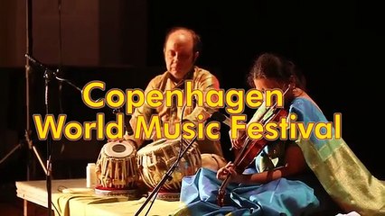 Kala Ramnath og Abhijit Banerjee ved Copenhagen World Music Festival 2015 (World Music 720p)