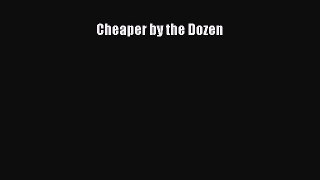 PDF Cheaper By the Dozen PDF Book Free