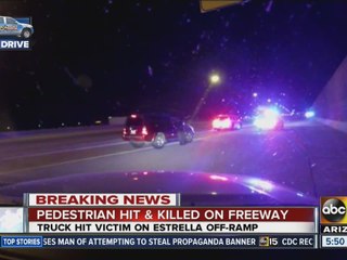 Pedestrian hit and killed in Goodyear