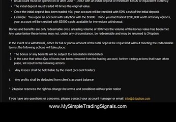 Binary Options Bonuses [Binary Options 2016]
