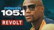 Floyd Mayweather Struggling To Read At The Breakfast Club Power 105