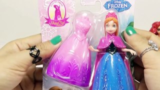 Disney Frozen español!! Play doh frozen anna of arendelle elsa and anna dolls - Disney Princess Toys