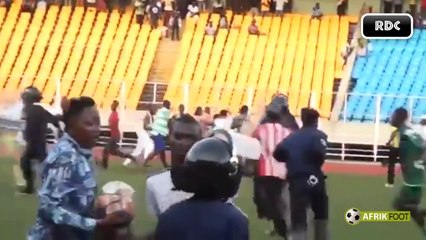 RD Congo - Lynchage d'un arbitre lors des play-offs