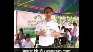 Niti Sawangsap with Charity Agelcares