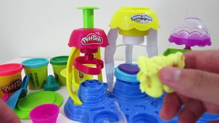 Play-Doh Frosting Moro Bakeri og Play-Doh Magic Swirl Iskrem Søt Shoppe Playsets!