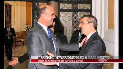 Alfano dhe Avramopulos në Tiranë - News, Lajme - Vizion Plus