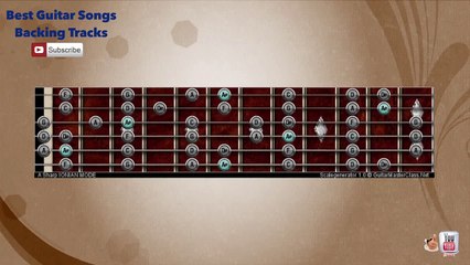 The Moment - Kenny G Guitar Backing Track with scale