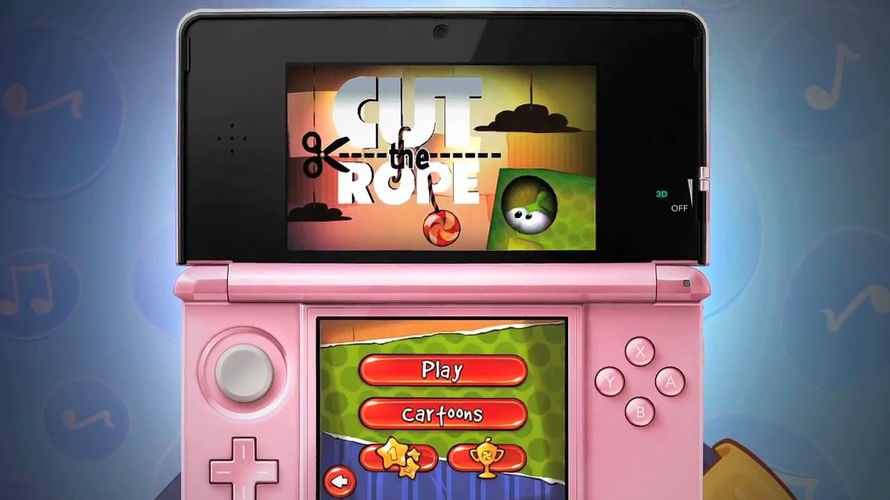 NEW! Cut the Rope: Triple Treat on the Nintendo 3DS Trailer