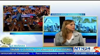 Download Video: Victoria de Clinton en el ‘supermartes’ la deja como “nominada por el partido Demócrata”: Analista política a NTN24