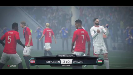 Norwegen vs Ungarn 0 1 12/11/15 EM 2016 Playoffs FIFA 16 Prognosse