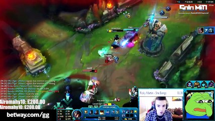 LoL Epic Moments #23 - [First Blood] Lv1- Cassiopea E Spam | League of Legends