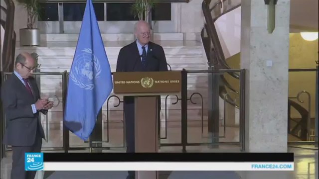 الحكومة السورية والمعارضة قدما ورقتي حل سياسي للمبعوث الأممي