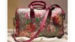 Gucci Blooms Print GG Supreme Top Handle Bag Replica for Sale