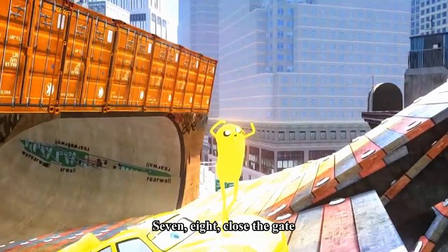 Cars Songs For Kids ♪ One Two Buckle My Shoe ♪ Nursery Rhymes Yellow, Blue Cars