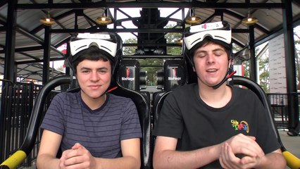 montagne russe+ réalité virtuelle