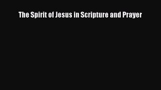 Read The Spirit of Jesus in Scripture and Prayer Ebook Free