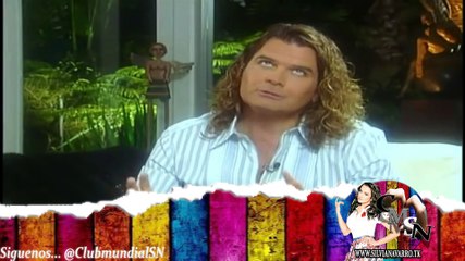 Entrevista a Sergio Basañez hablando de Silvia Navarro