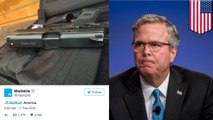 Jeb Bush men-tweet foto pistolnya, internet heboh