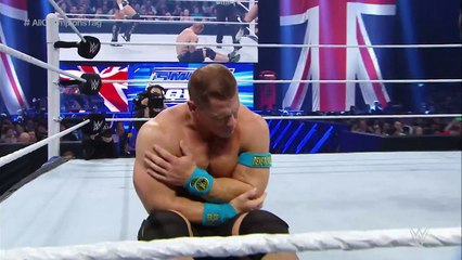 WWE Daniel Bryan's final match Daniel Bryan & John Cena vs. Cesaro & Kidd SmackDown, Apr. 16, 2015