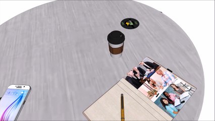 Power Cover Le plateau qui recharge les smartphones.