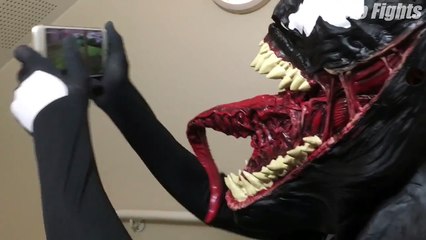 Spiderman Vs Hulk Vs Duck Vs Venom! - Fun Superhero Movie In Real Life