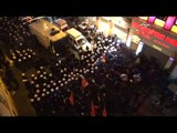 Kadın eylemciler ile polis arasında gerginlik