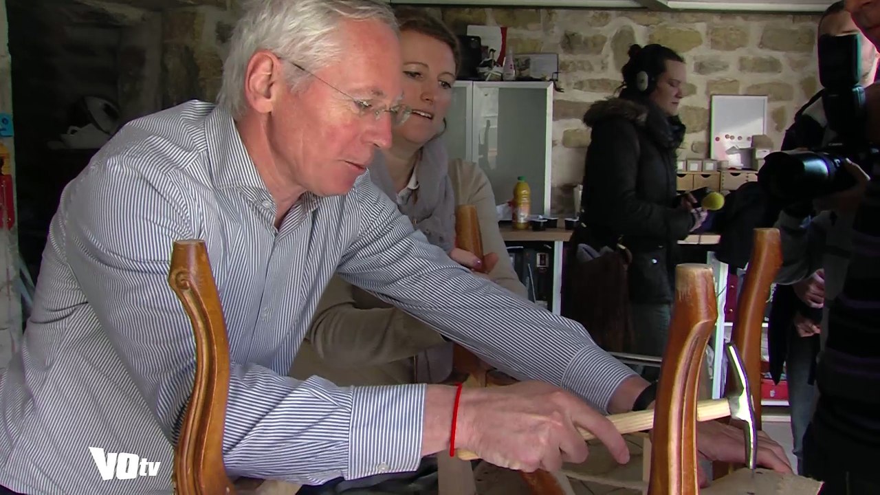 Le maire de Cergy dans la peau d'un artisan