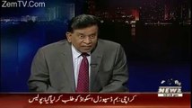 Saleem Bukhari Ka Ajeeb Sawal---Jab Kabi Bi Khoufnaak Condition Ka Samna Huwa To Nawaz Shareef Ne Pakistan Ke Bary Main