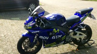 Honda CBR 954 RR fireblade Movistar