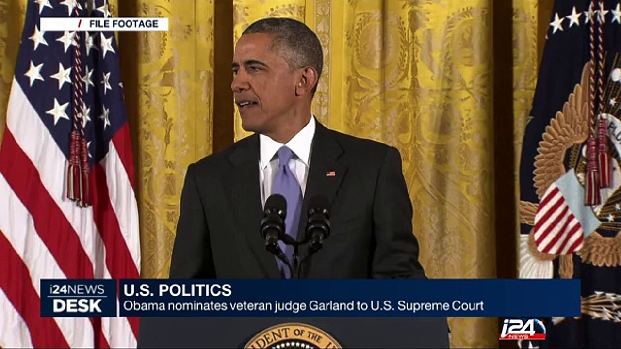 Obama nominates veterian judge Garland to U.S. SUpreme Court