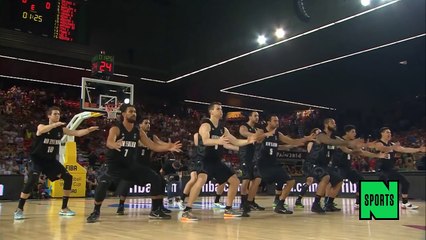 USA Basketball Team Confused During New Zealand's Haka Dance